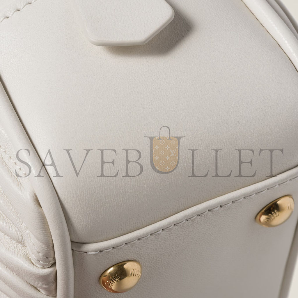 MIU MIU ARCADIE MATELASSÉ NAPPA LEATHER BAG 5BB142 (22*10.5*7.5cm) MIU MIU ARCADIE MATELASSÉ NAPPA LEATHER BAG 5BB142 (22*10.5*7.5cm)